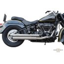 Top Chopp Classic Straight Exhaust System Show Chrome