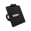 Short License Plate Side Mount Kit Black Gloss