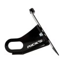 Short License Plate Side Mount Kit Black Gloss