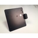 Sidemount License Plate Bracket Kit Italy 170 x 170 mm Black Powder Coated
