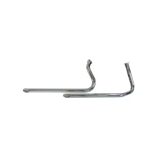 Drag Pipes Exhaust Chrome