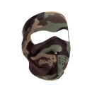 Woodland Camo Neoprene Full Face Mask