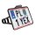 Side Mount License Plate Kit Austrian specification 210x170mm Chrome