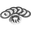 Series K Carbon Fiber Clutch Kit Kit consists of 6...