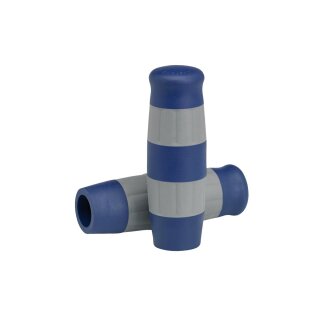 Flying Monkey Grips Blue Gray 7/8" Cable operated Throttle By Wire