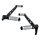 Thunderbike Base Alu Forward Control Kit, Black Forward Control Kit for Sportster