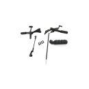 Sportster + 2" Forward Control Kit, Black Forward...