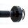 mo.blaze disc LED Bar End Turn Signal Black Anodized Clear LED