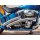 Hot Shot E3 Flat Side Rocker Exhaust System Black Coated