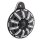 Arlen Ness, billet horn kit, 10-Gauge. Black CC