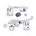 Contour Hand Control Sets Chrome 11/16" 9/16"