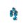 BLU CLAMPS F/ 1/4 I.D.-1/2IN.