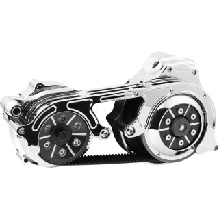 Miwaukee Eight Touring 2" Open Belt Drive Kit 6-Hole; 52 Tooth Front/69 Tooth Rear, 132 Tooth 2" Belt Chrome