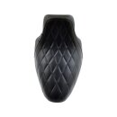 Bare Bones Diamond Stitch Solo Seat Black Vinyl
