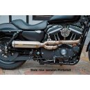 Outline The Bomb V2 Exhaust System Chrome Satin