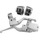 Late Sportster Hand Control Kit Chrome 9/16"