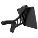 Side Mount License Plate Kit German specification 180x200mm Black Anodized