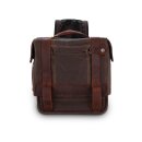Voyager Throwover Saddlebags Dark Oak
