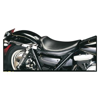 Bare Bones Solo Seat Smooth Black Vinyl