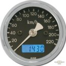 48 mm Basic Speedometer Scale: 120 mph; Scale Color:...