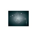 Carburetor Support Bracket Chrome