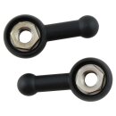 Front Turn Signal Mounting Adapter Black Anodized