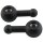 Front Turn Signal Mounting Adapter Black Anodized