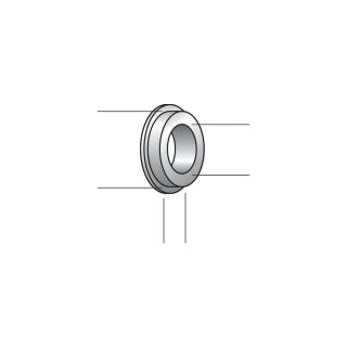 OEM Replacement Axle and Wheel Spacer