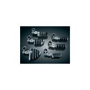 Small ISO- Pegs Rider Foot Pegs with Clevis & Magnum...