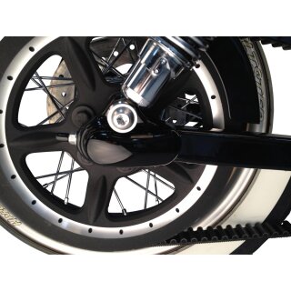 Rear Axle Cover Black Gloss Powder Coated