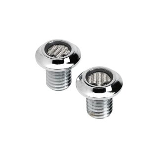 Radius Breather Bolts 1/2"-13 Chrome