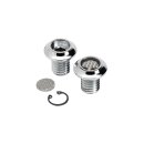 Radius Breather Bolts 1/2"-13 Chrome