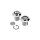 Radius Breather Bolts 1/2"-13 Chrome