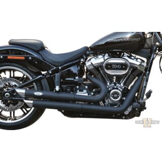 Top Chopp Slant Higher Exhaust System Black Coated