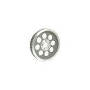 OEM Style Rear Belt Pulley Silver 1 1/8" 61.0 teeth