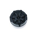 Alley Cat LED Fuel & Battery Gauge, Gloss Black Fuel...