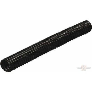 Insulator,Fuel Line,5/8" x 12",Black,Convoluted,Polytetrafluoroethylene