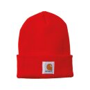 Knit Cuffed Hat Bright Orange