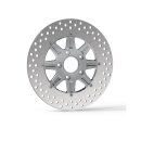 Velocity 2-Piece Brake Rotor Chrome Stainless Steel...