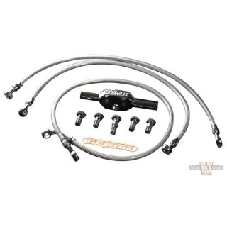 Econoline Brake Line Kit Stainless Steel Clear Coated 43,75"
