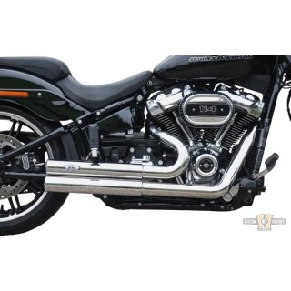 Top Chopp Short Higher Exhaust System Show Chrome