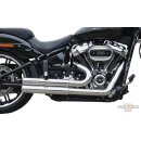 Top Chopp Short Higher Exhaust System Show Chrome