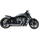 Hot Shot E3 Top Chopp Staggered Exhaust System Polished