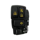 Backlit Hand Control Switch Kit Chrome