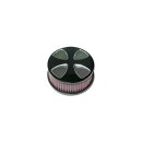 Smooth Cross Hi-Flow Air Cleaner Black