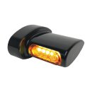 Winglets Mini LED Turn Signals Black Anodized Smoke LED