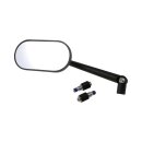 Agila Mirror 150 mm stem Black