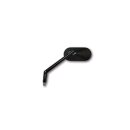 Agila Mirror 150 mm stem Black