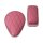 Small Spring Diamond Solo Seat White Piping Red Metalflake White Vinyl