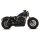 Falcon Double Groove E3 Auspuffanlage schwarz für Harley Sportster 06-13